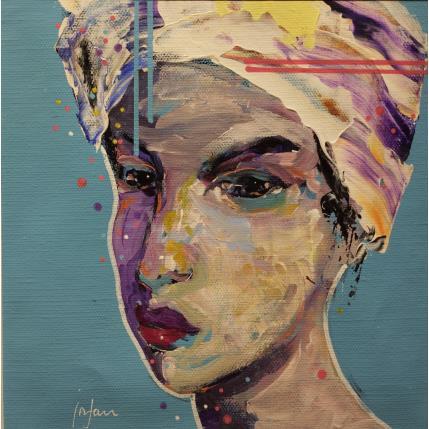 Peinture J'ai le blues par Yavru Irfan | Tableau Figuratif Huile