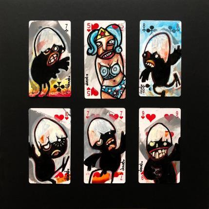 Peinture Caliméro dream pour Californienne timide par Doudoudidon | Tableau Art Singulier Acrylique Icones Pop, Nu, Scènes de vie