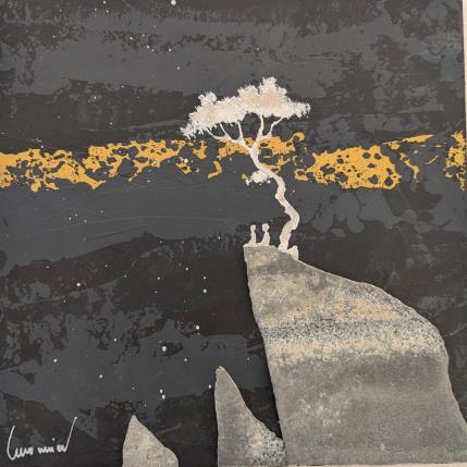 Peinture A323 par Lemonnier  | Tableau Matiérisme Acrylique, Zinc Paysages