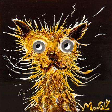 Peinture Taux Vibratus par Moogly | Tableau Art Singulier Acrylique, Pigments, Résine Animaux