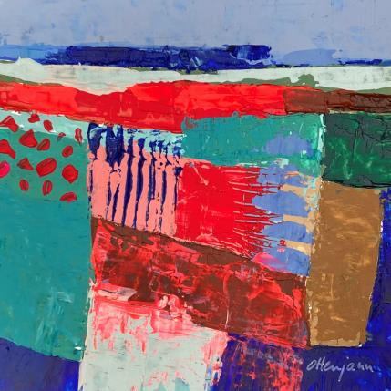 Peinture Au milieu du paysage  par Ottenjann Andrea | Tableau Abstrait Acrylique Paysages