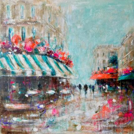 Peinture Friday morning par Solveiga | Tableau  Acrylique