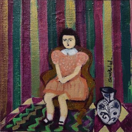 Peinture Innocent par Sundblad Silvina | Tableau Art naïf Acrylique, Pastel