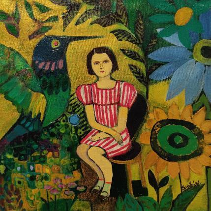 Peinture Dream my dreams par Sundblad Silvina | Tableau Art naïf Acrylique, Pastel