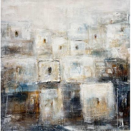Peinture White morocco par Solveiga | Tableau  Acrylique