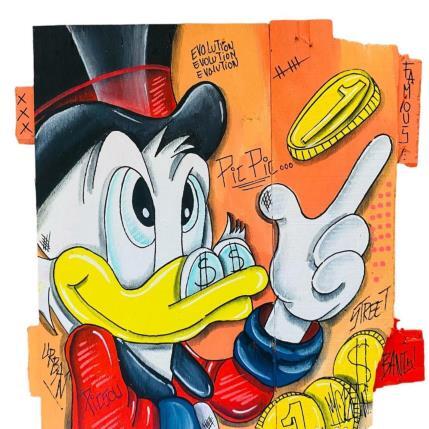 Peinture Happy par Molla Nathalie  | Tableau Pop-art Acrylique, Bois, Posca Icones Pop