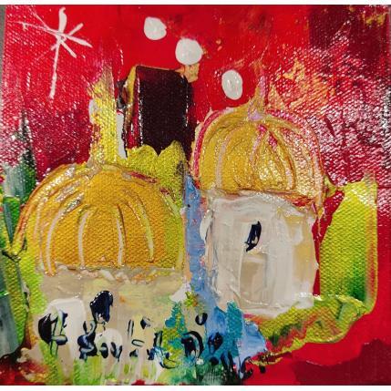 Peinture Rome par Bastide d´Izard Armelle | Tableau Abstrait Acrylique Architecture