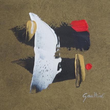 Peinture Graphic 2 par Gaultier Dominique | Tableau Abstrait Huile Minimaliste
