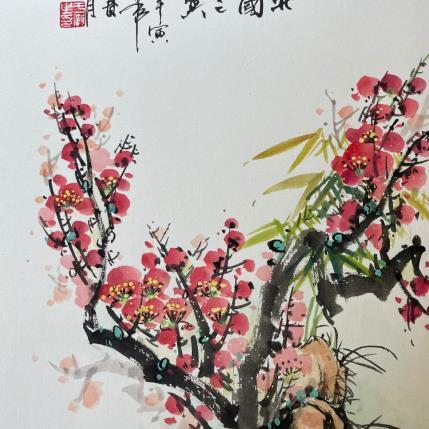 Peinture Spring par Yu Huan Huan | Tableau Figuratif Encre Nature
