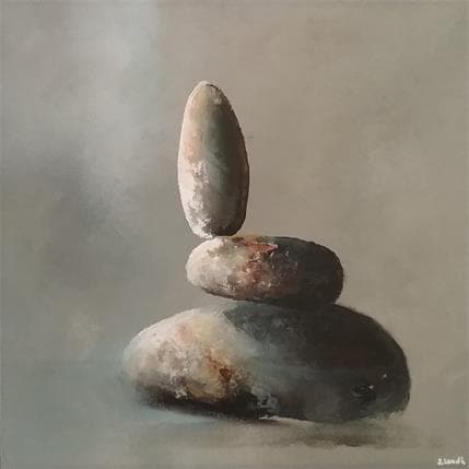 Peinture Balance 1 par Lundh Jonas | Tableau Figuratif Acrylique Marine