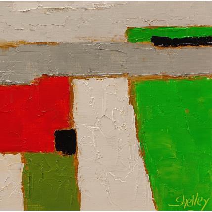 Peinture Témérité par Shelley | Tableau Abstrait Huile