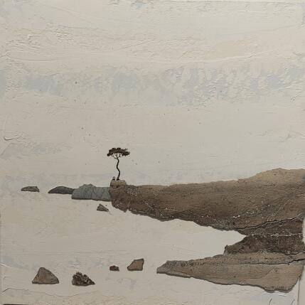 Peinture A 427 par Lemonnier  | Tableau Matiérisme Acrylique, Zinc Paysages