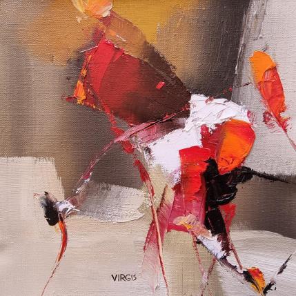 Peinture A short term effect par Virgis | Tableau Abstrait Huile Minimaliste