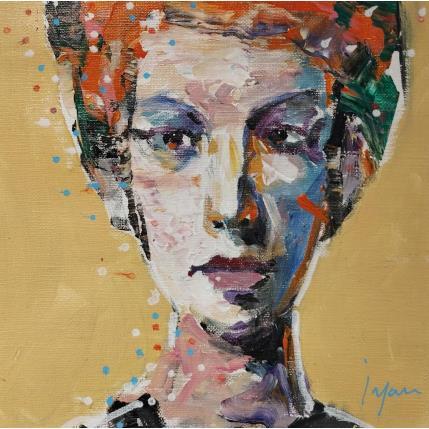 Peinture Mugshot par Yavru Irfan | Tableau Figuratif Huile