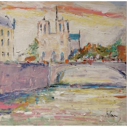 Peinture Grosse piscine parisienne par Yavru Irfan | Tableau Figuratif Huile