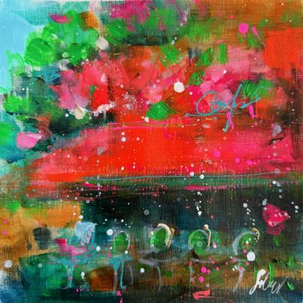 Peinture Mon café  par Solveiga | Tableau  Acrylique