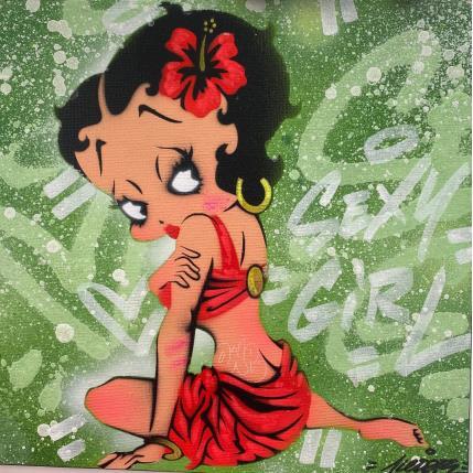 Painting BETTY BOND by Kedarone | Painting Pop-art Acrylic, Graffiti Pop icons