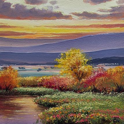 Peinture Golden dream par Requena Elena | Tableau Figuratif Huile Paysages