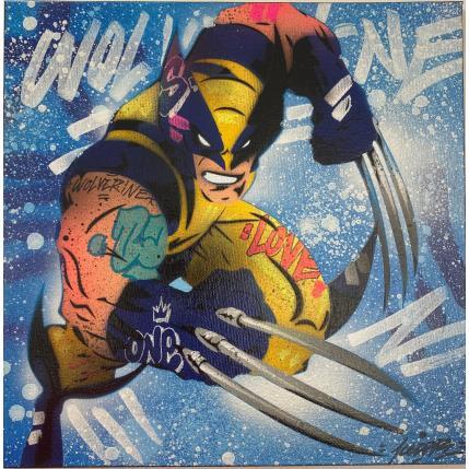 Painting WOLVERINE by Kedarone | Painting Pop-art Acrylic, Graffiti Pop icons