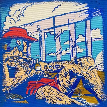 Peinture Wolverine par Revel | Tableau Pop-art Acrylique Icones Pop