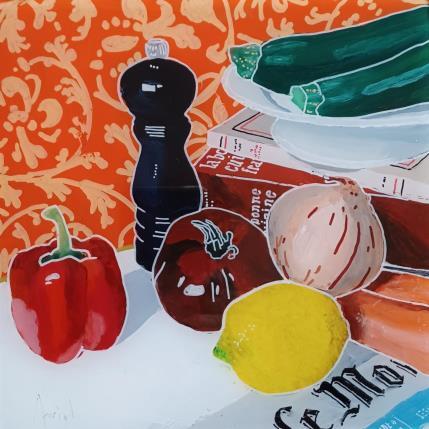 Peinture Cuisine de l'actualité par Auriol Philippe | Tableau Figuratif Acrylique, Plexiglas, Posca Natures mortes