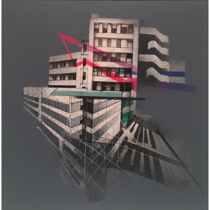 Peinture Urban sketch par Graffmatt | Tableau Street Art Acrylique, Graffiti Urbain