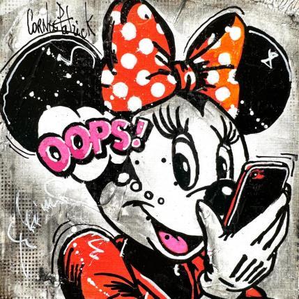 Peinture Minnie Mouse, oops par Cornée Patrick | Tableau Pop-art Graffiti, Huile Cinéma, Enfant, Icones Pop