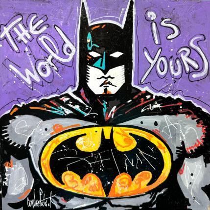 Peinture Batman par Cornée Patrick | Tableau Pop-art Graffiti, Huile Cinéma, Enfant, Icones Pop