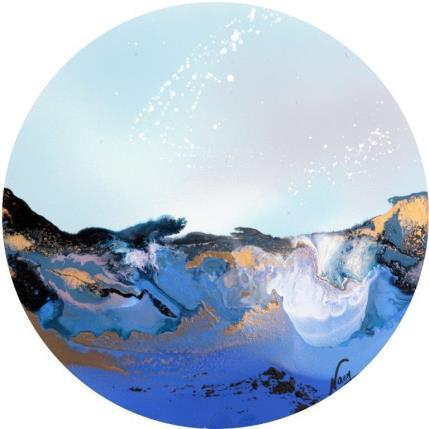 Peinture C2870 par Naen | Tableau Abstrait Acrylique, Encre