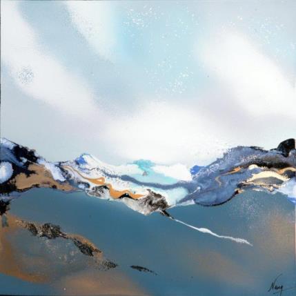 Peinture C2888 par Naen | Tableau Abstrait Acrylique, Encre
