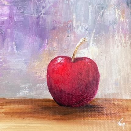 Peinture rougir par Vinnie | Tableau Figuratif Huile