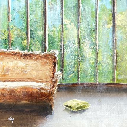 Peinture lâcher prise par Vinnie | Tableau Figuratif Huile