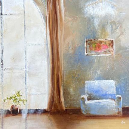 Peinture bien en place  par Vinnie | Tableau Figuratif Huile