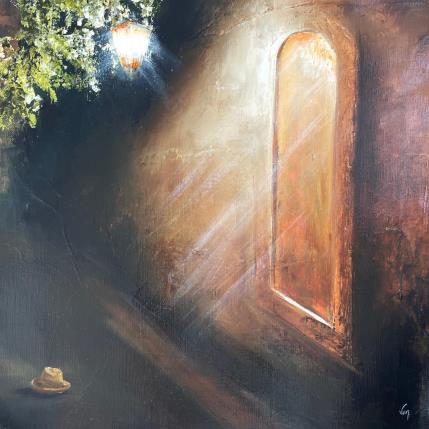 Peinture coup de vent  par Vinnie | Tableau Figuratif Huile