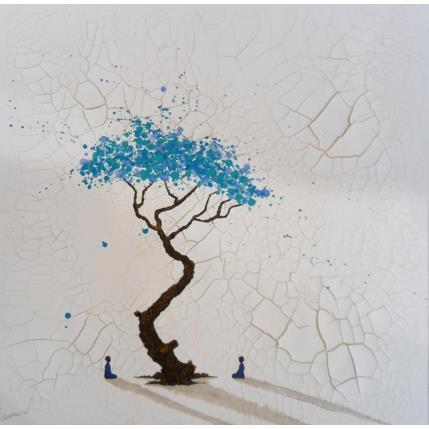 Peinture de toi à moi par Lemonnier  | Tableau Matiérisme Acrylique Paysages