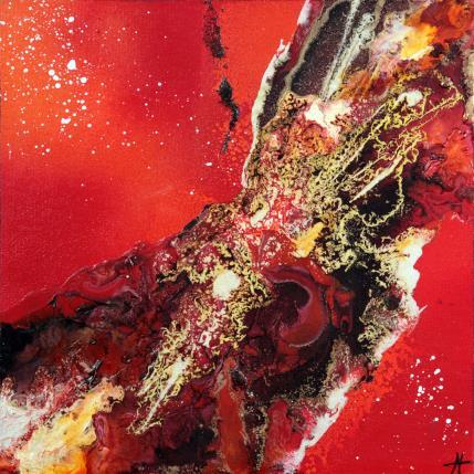 Peinture C1172 par Naen | Tableau Abstrait Acrylique, Encre Nature