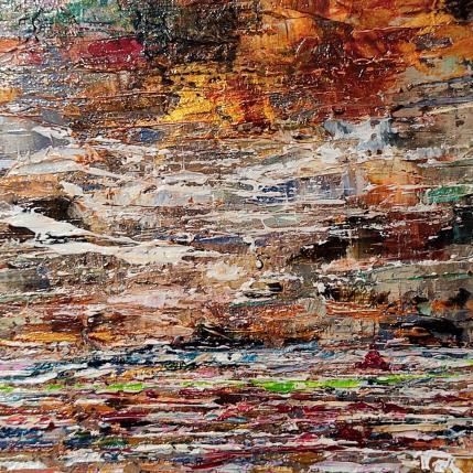 Peinture Paris la nuit  par Reymond Pierre | Tableau Figuratif Huile