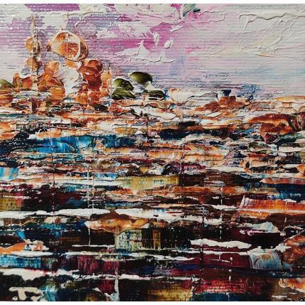 Peinture Paris butte Montmartre #4 par Reymond Pierre | Tableau Figuratif Huile Urbain