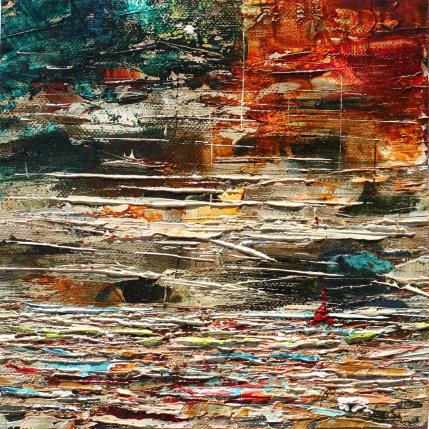 Peinture Paris la nuit 1 par Reymond Pierre | Tableau Figuratif Huile Urbain