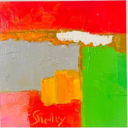 Painting Exigeant by Shelley | Painting Abstract Oil
