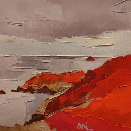 Peinture Bout de terre par PAPAIL | Tableau Abstrait Huile Paysages