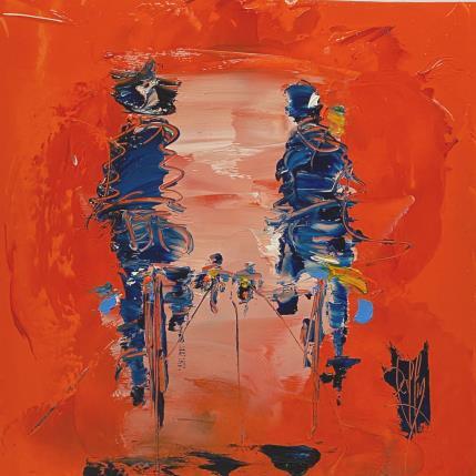 Painting Si bien ensemble by Raffin Christian | Painting Figurative Oil Life style