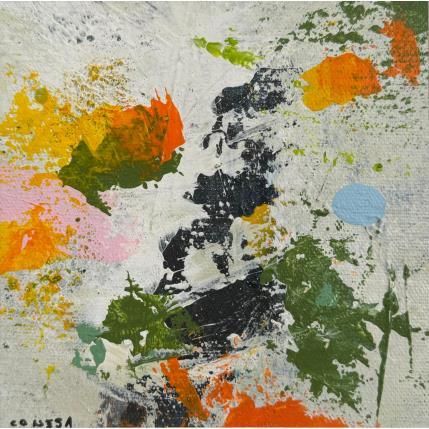 Peinture Brisa par Jiménez Conesa Francisco | Tableau Abstrait Acrylique, Fusain