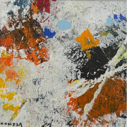 Peinture Sendero par Jiménez Conesa Francisco | Tableau Abstrait Acrylique, Fusain