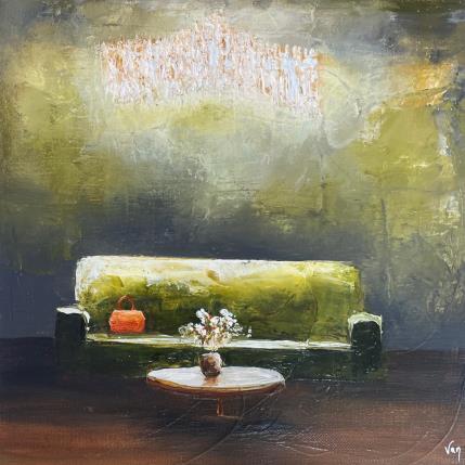 Gemälde elle revient  von Vinnie | Gemälde Figurativ Öl