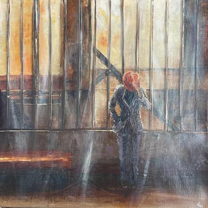 Gemälde salutations distinguées von Vinnie | Gemälde Figurativ Öl