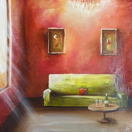 Gemälde juste le début von Vinnie | Gemälde Figurativ Öl