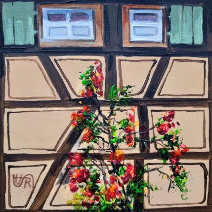 Peinture  Blooming par Rasa | Tableau Figuratif Acrylique Urbain