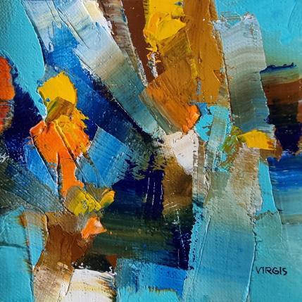 Gemälde From tomorrow onwards von Virgis | Gemälde Abstrakt Öl Minimalistisch