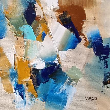 Gemälde Nostalgic von Virgis | Gemälde Abstrakt Öl Minimalistisch